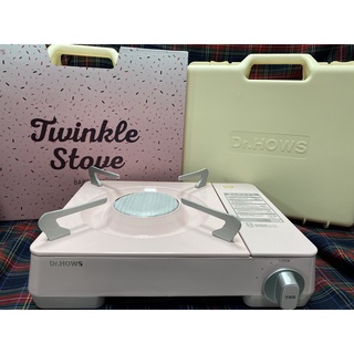 附專屬收納箱Dr.Hows-Twinkle Stove馬卡龍色系 卡式爐 瓦斯爐(大) BDZ-408 露營/吃鍋/燒肉