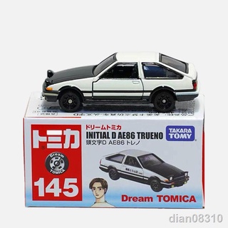 TOMY多美卡合金車 頭文字d藤原拓海 豐田AE86合金車模玩具486466