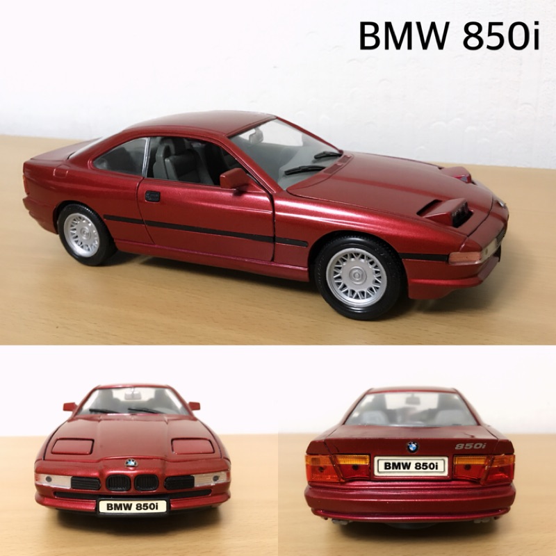【超值優惠價】BMW 850i 模型車 1:18《經典紅》現貨供應