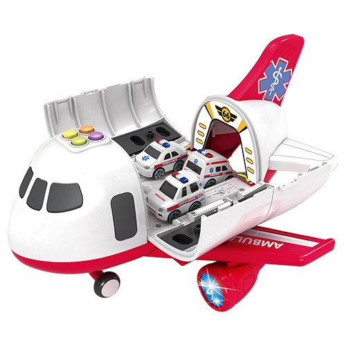 【瑪琍歐玩具】Q版飛機移動總部醫療系列/HS2035
