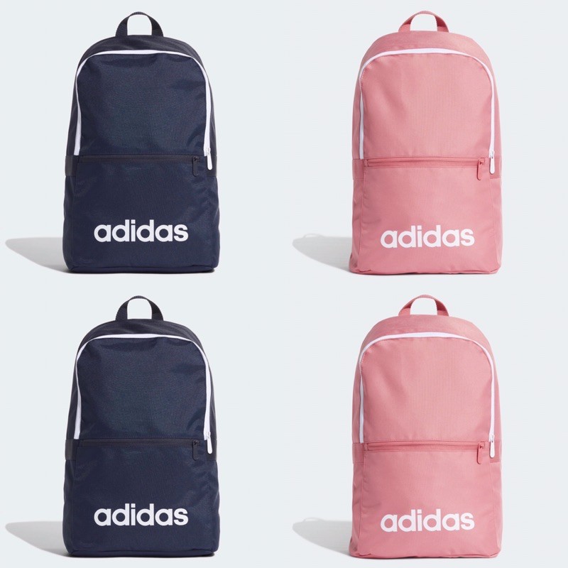 [Adidas] 運動休閒後背包 輕便 好看 大容量　運動登山　休閒　書包　深藍色 ED0289 粉色 ED0292