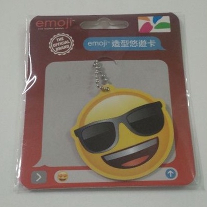 EMOJI造型悠遊卡-戴墨鏡