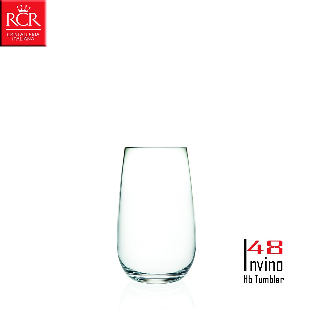 【義大利RCR】Invino系列 Hb Tumbler 水晶高球杯 2入組 480mL 調酒杯 雞尾酒 HIGHBALL