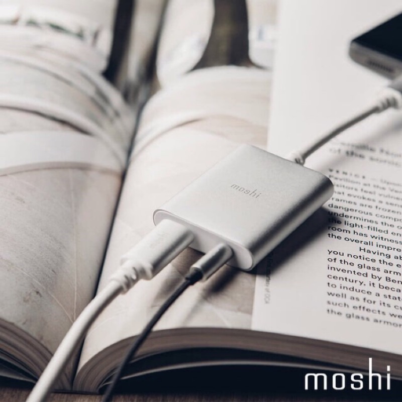 Moshi USB-C to DAC 音樂/充電二合一轉接器 samsung google pixel typec