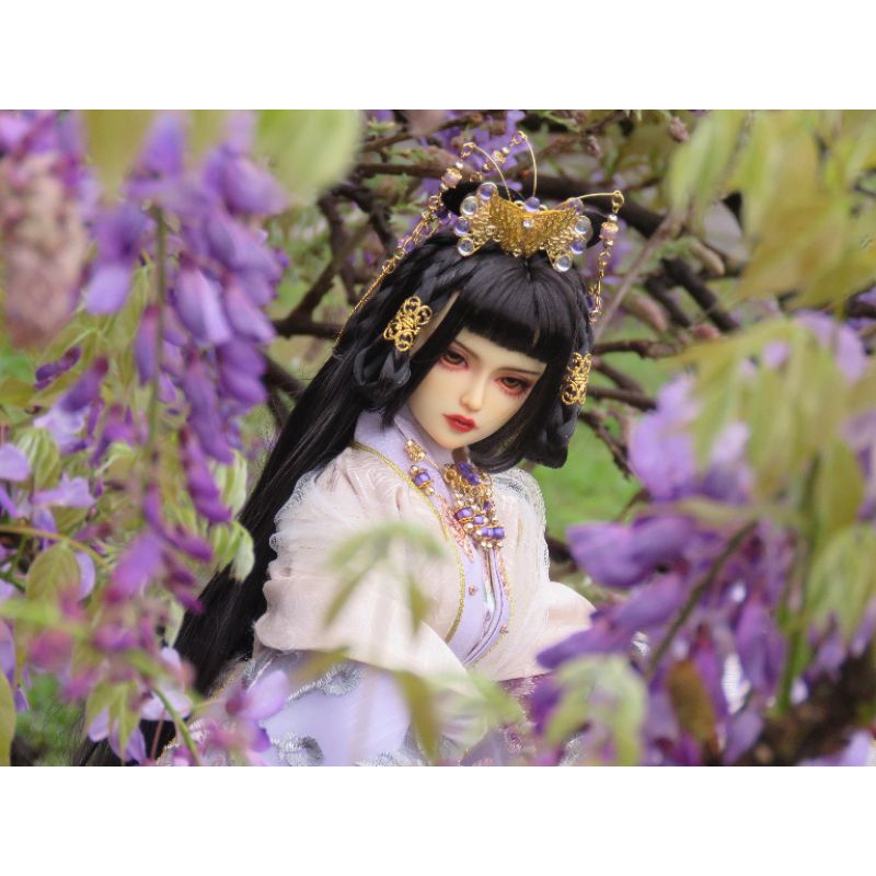 BJD.三分.大女.頭飾.古風.古裝.金色款