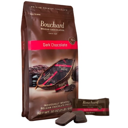 特價 910g 比利時 Bouchard 72% 黑巧克力 910公克 Dark Chocolate 好市多 比利時巧克