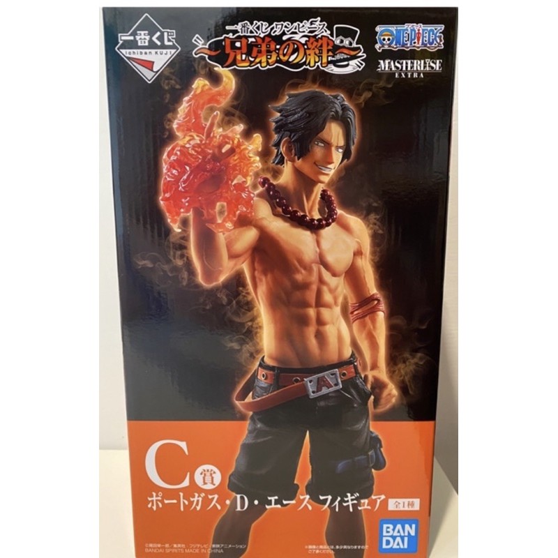 日版金證 全新一番賞兄弟之絆c賞艾斯 蝦皮購物