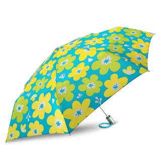 didyda 超輕自動傘 防風抗UV遮陽臺灣設計雨傘 (花花)