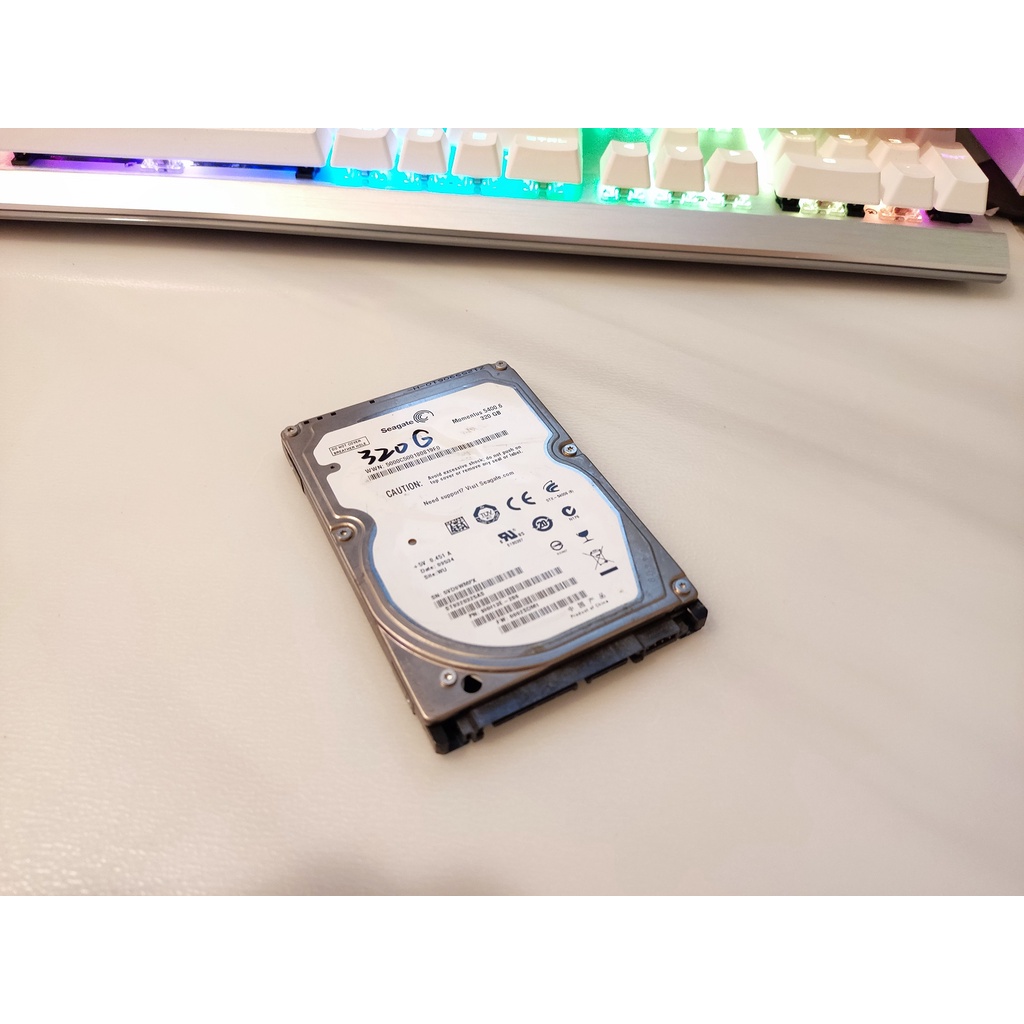 「二手良品」Seagate 320GB 2.5吋 SATA3.0 內接硬碟  筆電桌電