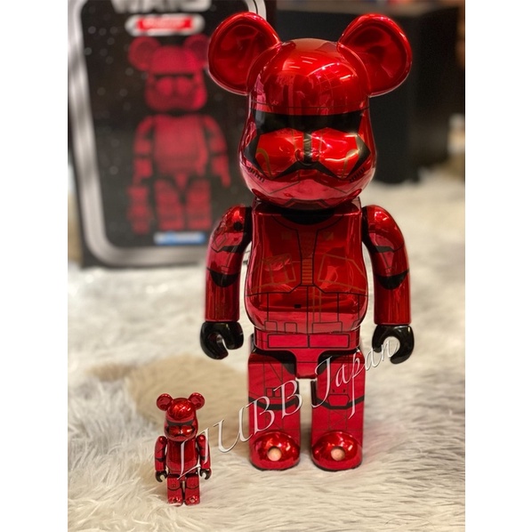 日本官方全新正品 庫柏力克 Bearbrick Be@rbrick Starwar 星際大戰 紅兵 白兵 500%