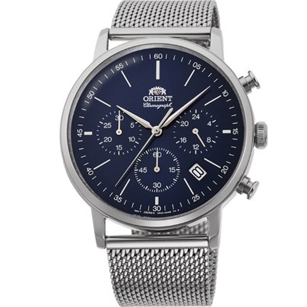 ORIENT 東方錶 經典米蘭帶手錶 RA-KV0401L 藍