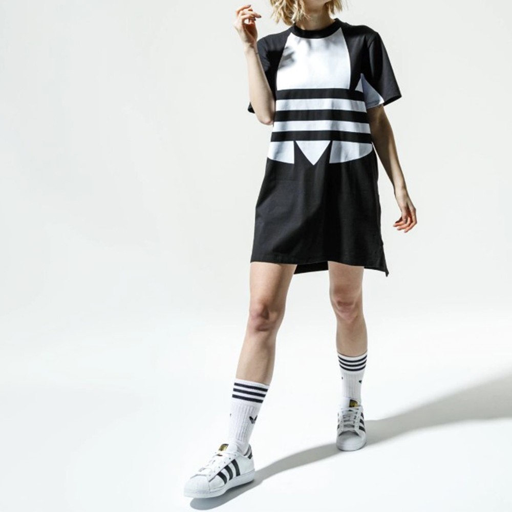 ADIDAS ORIGINALS LRG LOGO DRESS 女款 運動 休閒 連身裙 FR7174