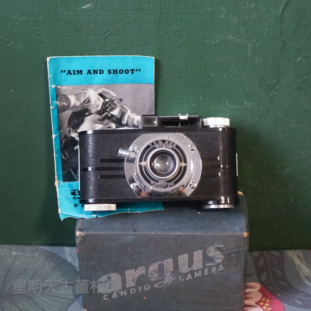 【星期天古董相機】Argus A2 古董相機 底片相機