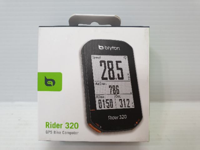 特賣 Bryton Rider 320E 碼錶 (主機+固定座+充電線) 全中文GPS碼表 35小時高續航力碼錶