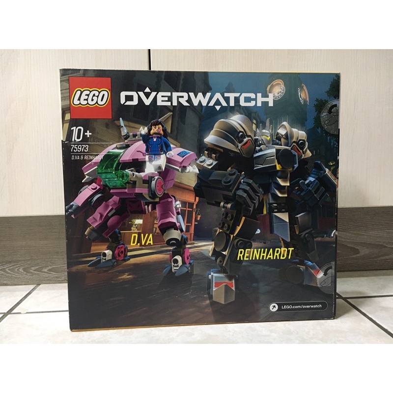 LEGO 75973 樂高 Overwatch 鬥陣特攻 D.Va 萊茵哈特 生日禮物