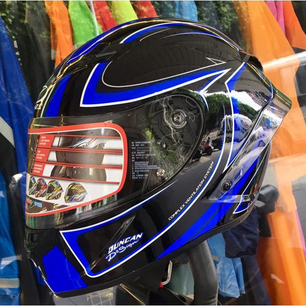 ONZA 安全帽 X310 全罩 音速 黑藍 特價出清