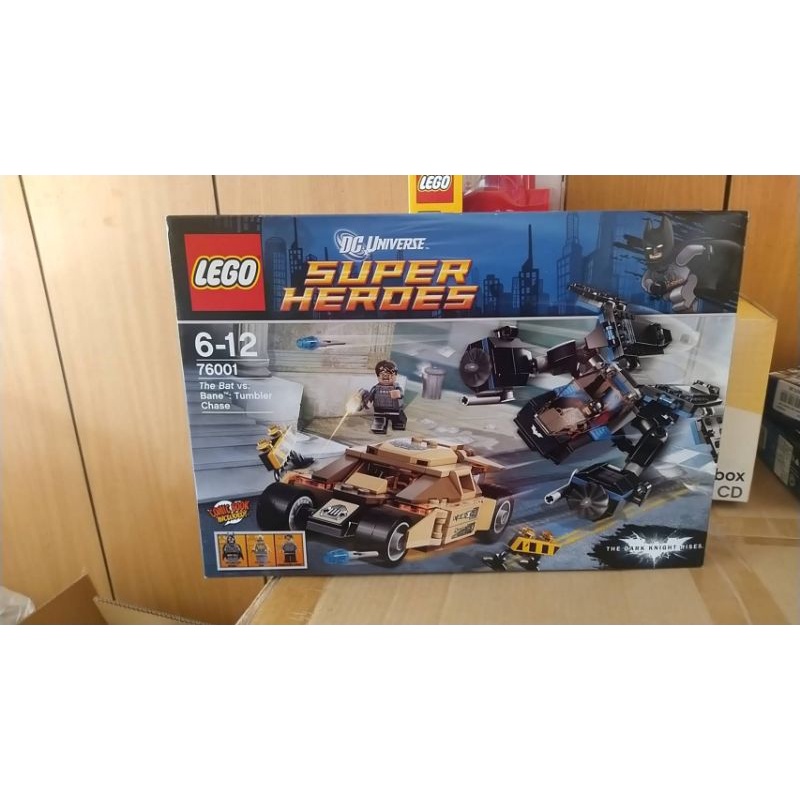 【滿金阿銘玩具】樂高 Lego 76001 The Bat vs Bane Tumbler Chase 蝙蝠俠與班恩追逐