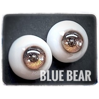 BLUE BEAR-黑糖棕-黑瞳鑽眼10-20mm