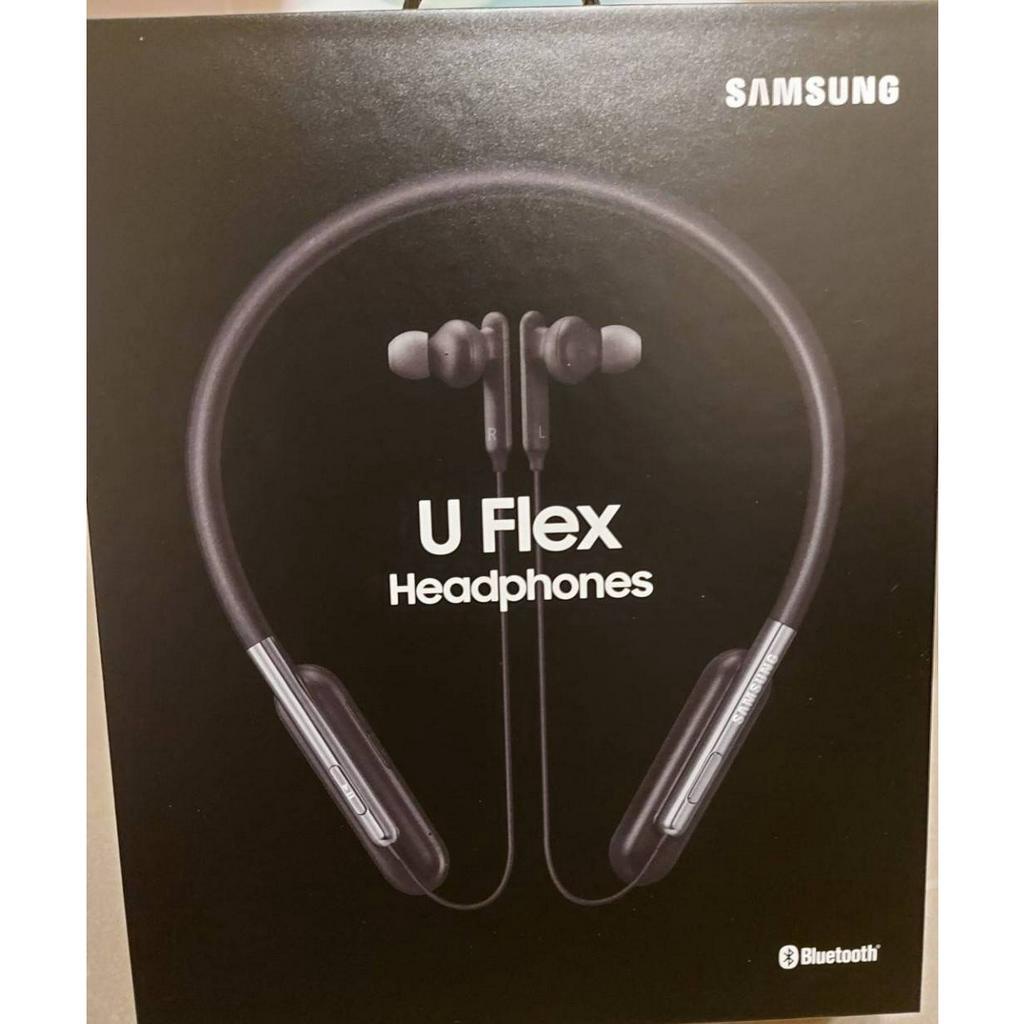 SAMSUNG U Flex 簡約頸環式原廠藍牙耳機-二手全新