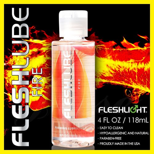 【浪兒情趣】美國Fleshlight-Fleshlube Fire 水性熱感潤滑液-4oZ/118ML(潤滑油 潤滑劑)