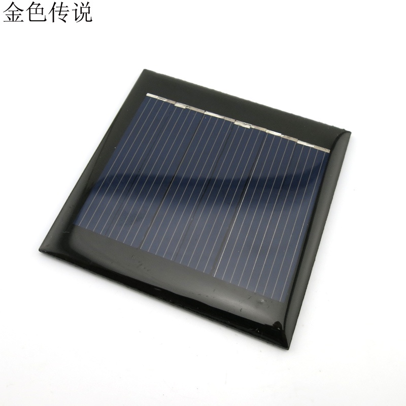 3V100ma太陽能電池板多晶diy自制光伏發電太陽能模型玩具電源板
