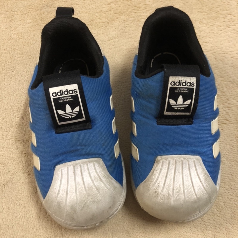 二手✨ adidas 愛迪達-寶寶貝殼鞋FR23 JP135 CHN130 UK6K US6 2/1K