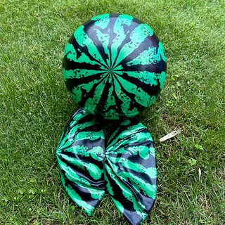 現貨 台灣當天出貨 充氣式西瓜球 (9吋) 充氣球 橡膠球 充氣皮球 充氣球組 娃娃機舖底用 娃娃機台主指定使用西瓜球