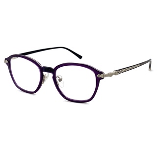 光學眼鏡 知名眼鏡行 (回饋價) - 時尚復古簡約紫框 TR複合材質超彈性 15280高品質光學鏡框 (TR材質/全框)