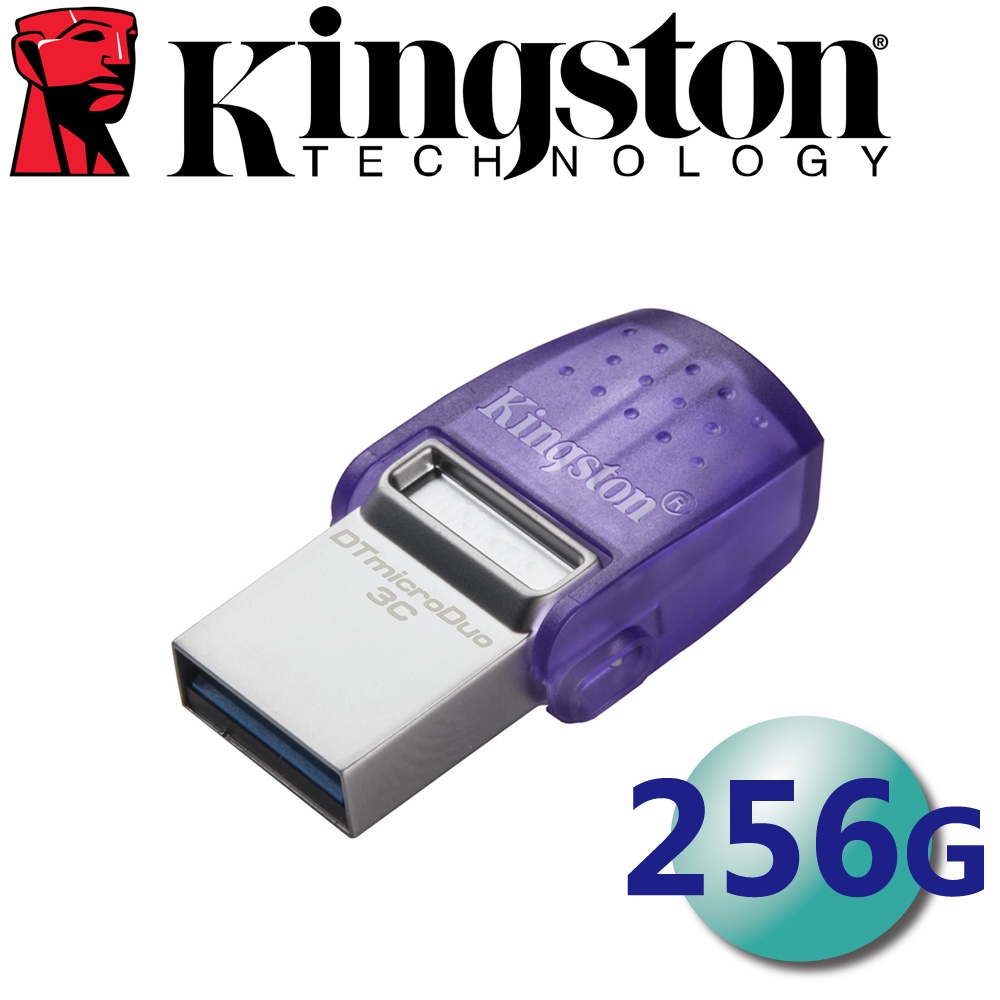 【現貨】Kingston 金士頓 256GB 256G DTDUO3CG3 Type-C USB3.2 隨身碟