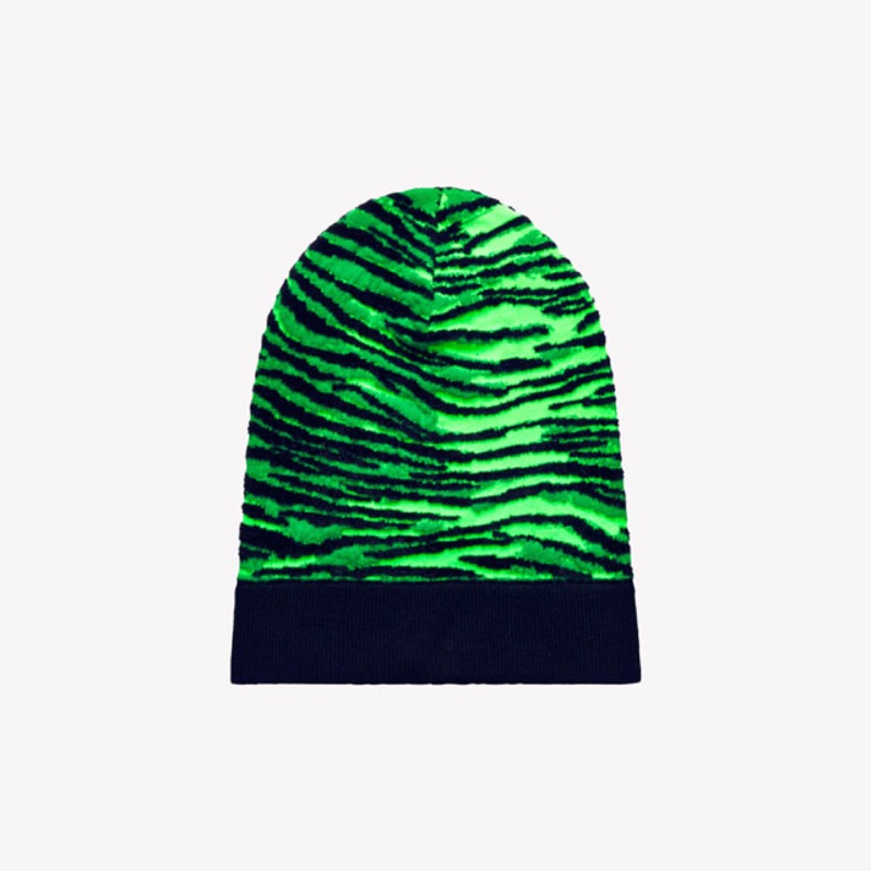 KENZO × H&amp;M聯名款 虎紋羊毛混紡毛帽（原價出售）