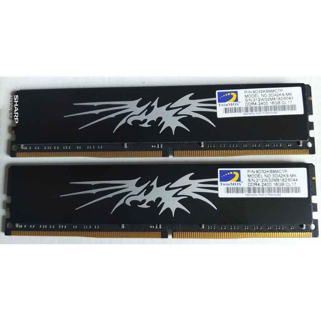賣可小舖 全新勤茂精裝版ddr4 2400 8g 16g 450元起桌上型記憶體 同批 連號 蝦皮購物