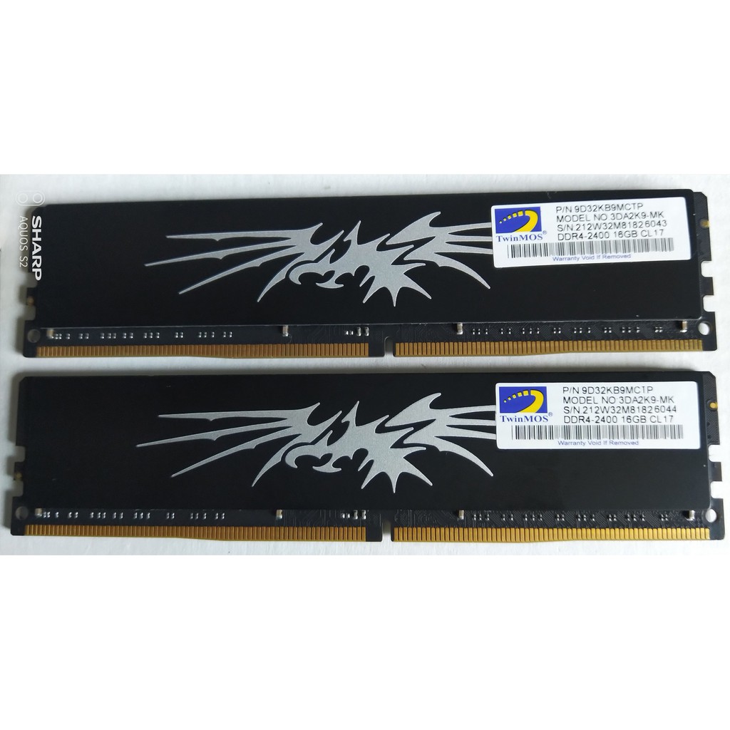 【賣可小舖】全新 勤茂 精裝版 DDR4-2400 4G 8G 16G 390元起 桌上型記憶體 (同批-連號 )