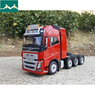 【現貨速發】Marge Models VOLVO FH16 8*4牽引車拖頭平板運輸卡車合金汽車模型♥小熊購物商城♥