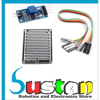 Arduino雨滴雨傳感器模組濕度天氣檢測