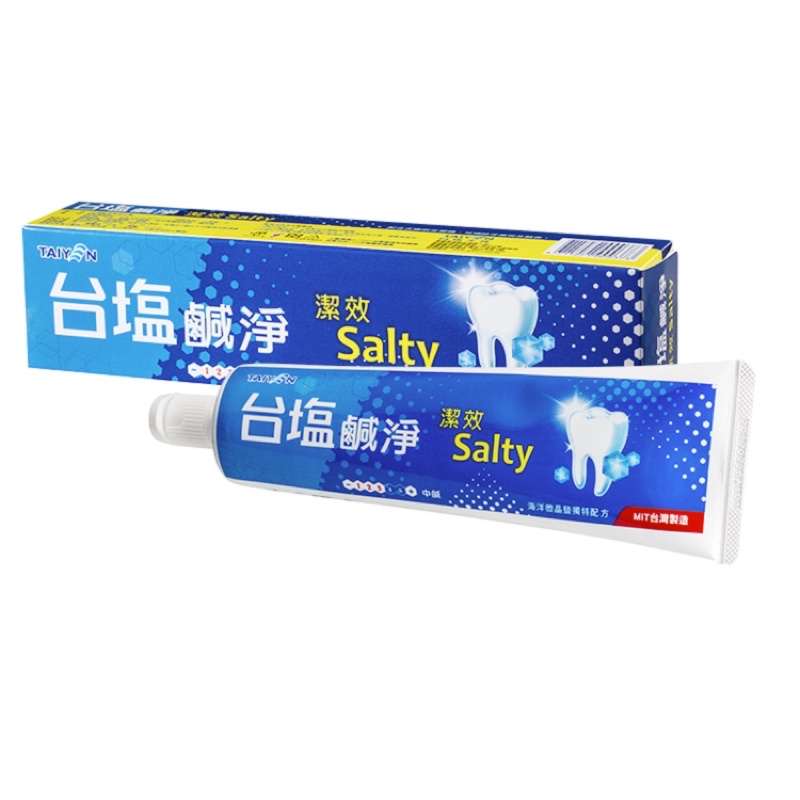 台鹽鹹淨牙膏-150公克