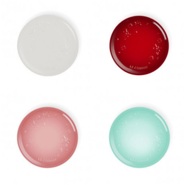 巧藝廚房用品專賣店 新貨到le Creuset 瓷器圓盤19cm 棉花白 櫻桃紅 薔薇粉 薄荷綠特價680元 蝦皮購物