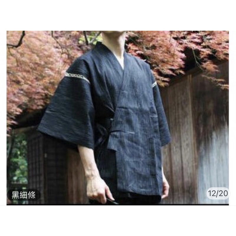 日本春夏季日式和服短(XL)芳療按摩使用的服裝質感好