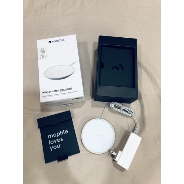 mophie 無線充電盤（白）/ apple store購入