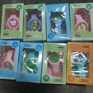 兒童閃光型驅蚊手環 卡通寶寶驅蚊手環 防蚊手環 卡通兒童驅蚊手環 夏季植物精油防蚊扣環