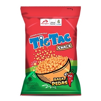 【Eileen小舖】印尼 Dua Kelinci Tic Tac  80g 辣味脆酥球 餅乾球