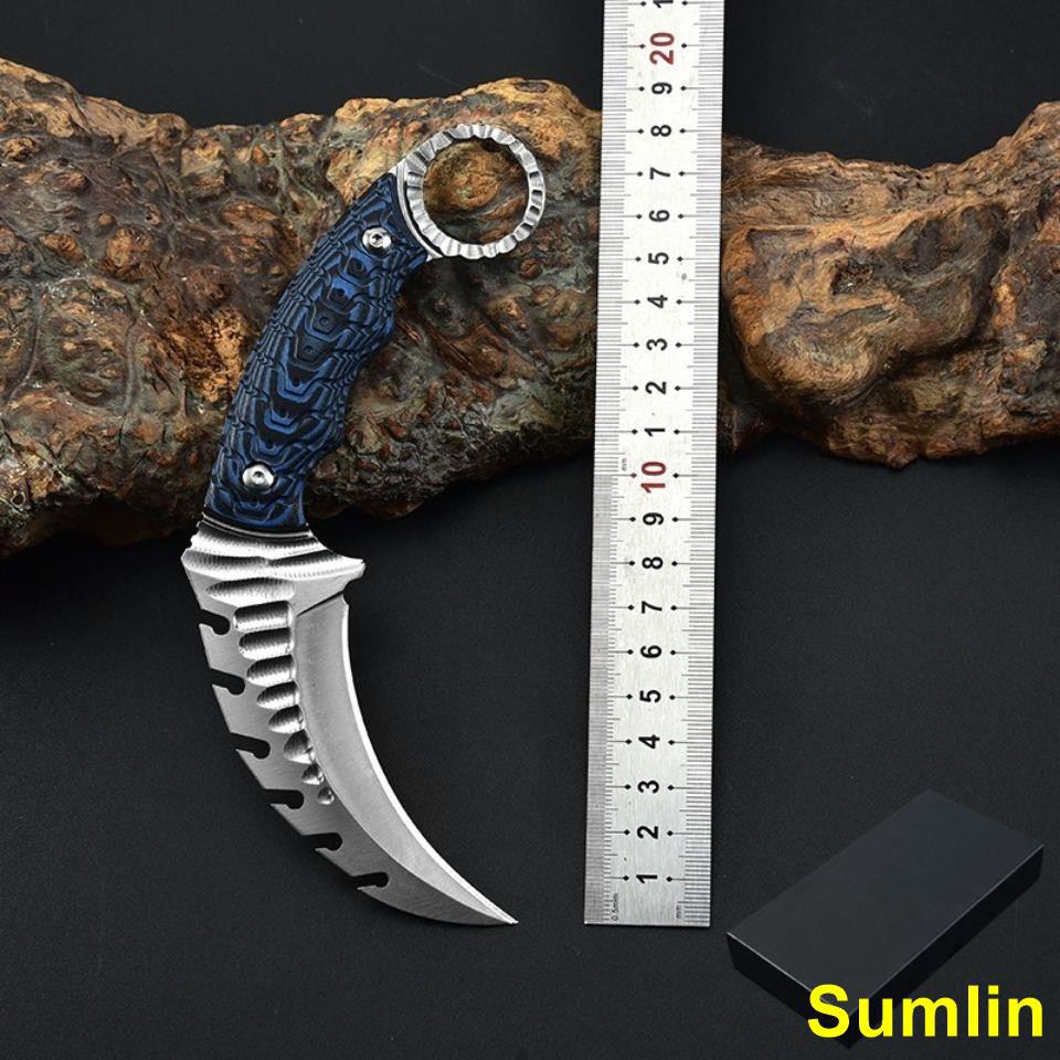 鬼滅之刃 小爪刀鷹爪子刀具軍工鋒利暗器彎刀虎爪csgo小刀防身暗器武器合法 蝦皮購物