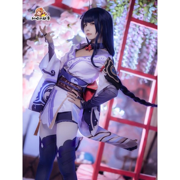 惡魔玥｜和順 原神 稻妻城 雷神巴爾 雷電將軍 cos服 cosplay服裝 鞋子