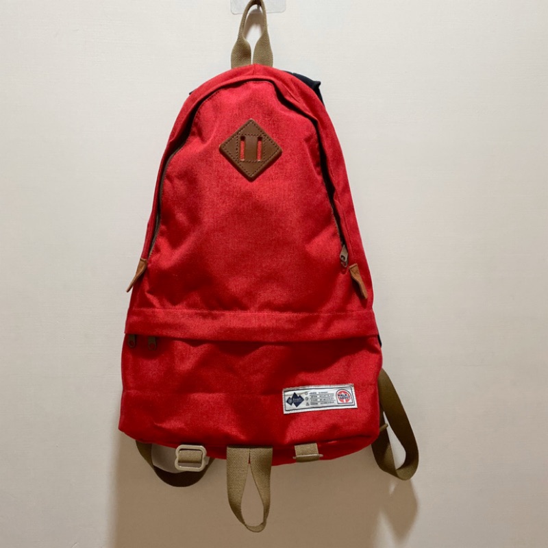 近全新 TOUGH Jeansmith 日本製 紅色 後背包 背包 包包 登山包 旅行包 書包 上課包 outdoor
