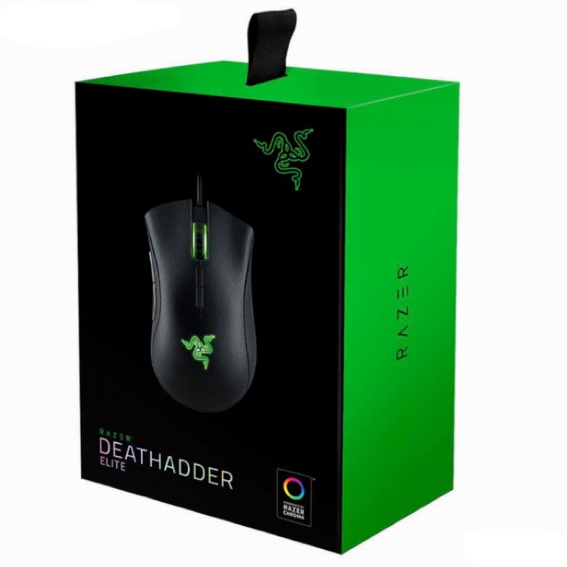 雷蛇 Razer DeathAdder Elite 煉獄奎蛇 精英版 5G光學 幻彩 電競滑鼠