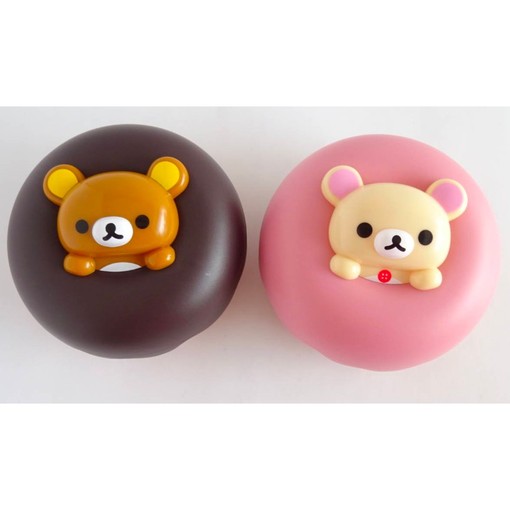 『現貨』日本 正品 mister donut 拉拉熊 懶懶熊 甜甜圈 小物盒 收納盒 小白熊 擺飾 圓形