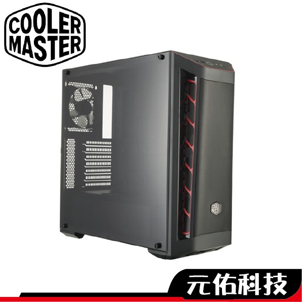 CoolerMaster 酷碼 MB511 電腦機殼 電競機殼 ATX 透明側板 全黑化機殼