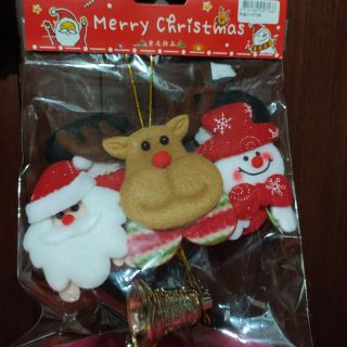 聖誕節💃💃門吊飾品(聖誕老人&麋鹿&雪人）