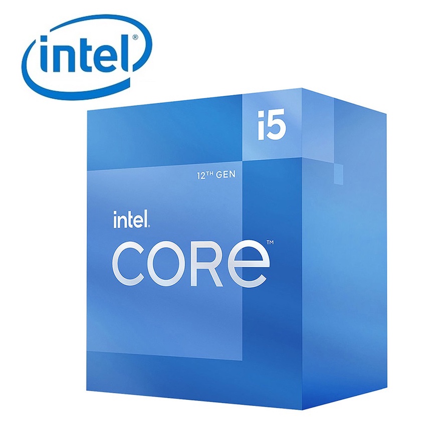 現貨】全新 Intel 英特爾 I5-12400F CPU 中央處理器 六核心 含風扇 12TH【公司貨三年保