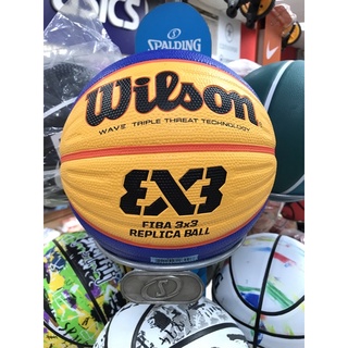 (布丁體育)公司貨附發票 WILSON 3對3 籃球 FIBA 3x3 指定用球 橡膠材質 6號尺寸 鬥牛專用球
