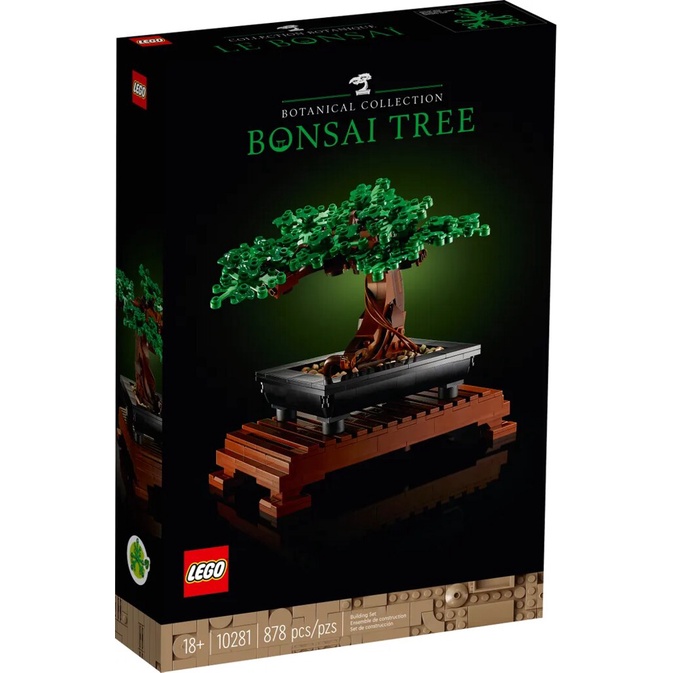 現貨 正版 樂高 LEGO 創意系列 10281 盆景樹 盆栽 BONSAI TREE 878pcs 全新 公司貨